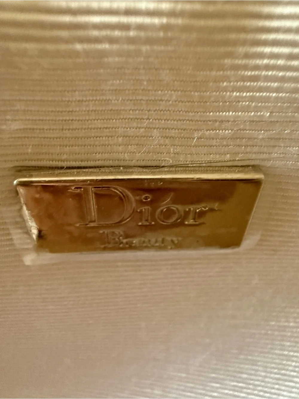 ✨ Christian Dior White Hanging Beauty Organizer Bag - Luxury ✨